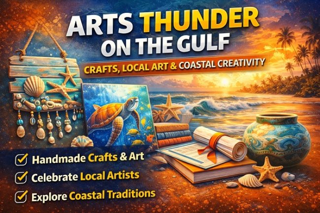 Arts Thunder on the Gulf – Crafts, Local Art & Coastal Creativity Explained