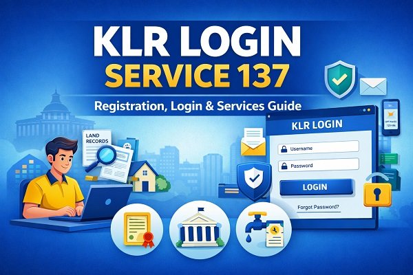 KLR Login Service 137 – Complete Guide on Registration, Login, and Services