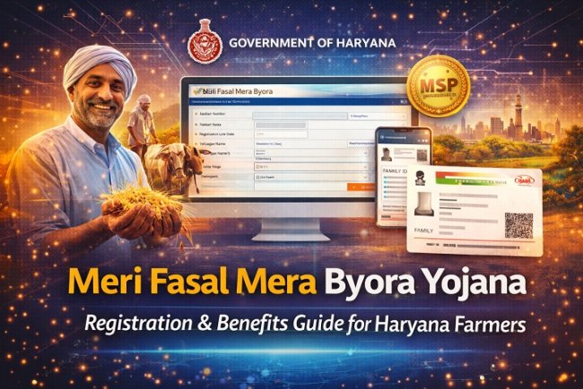 Meri Fasal Mera Byora Yojana 2026 | Complete Registration & Benefits Guide